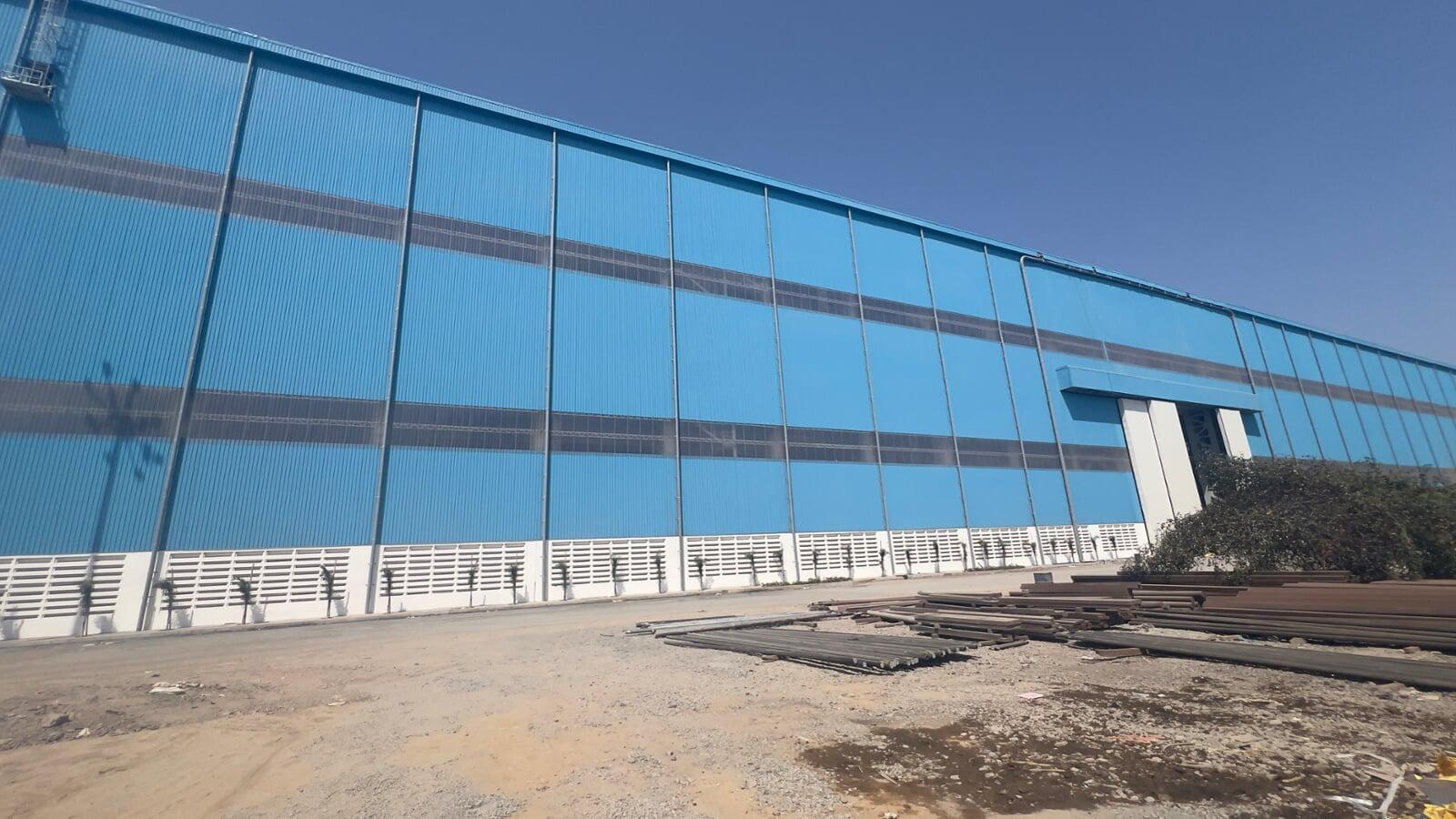 Industrial roofing project by Rishonn & Reyansh at